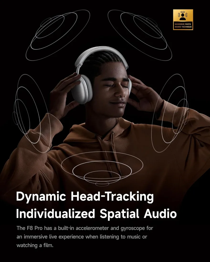 picun F8 Pro — Space to get lost in your music.