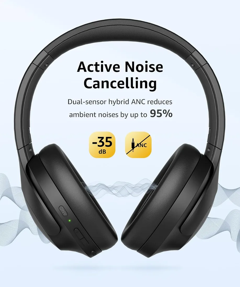 picun 40H ANC Headphones gallery image 2
